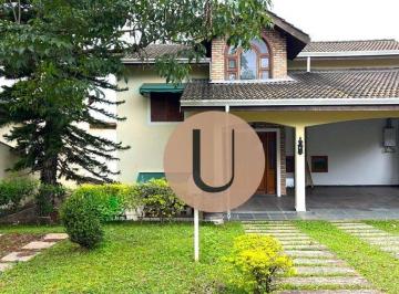 3899e06b5f7541694329f639bc29ae5e9f6db18b · Casa de alto padrão com 293m para locação no Condomínio Nova Higienópolis - Granja Viana, com 3 suít