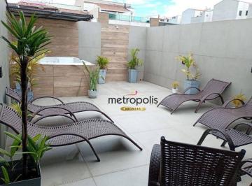 Quintal · Sobrado à venda, 195 m² por R$ 1.121.000,00 - Parque Oratório - Santo André/SP