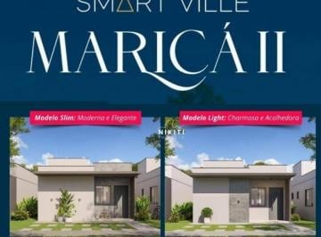 20982b067802e8a4f1931cde27615bea8439b7f3 · Casa SMART VILLE II, com 2 dormitórios à venda, 51 m² - Ubatiba - Maricá/RJ