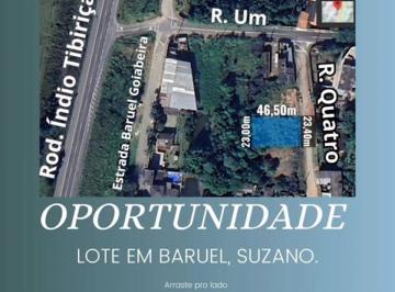 425fe0ac665752492ef11900c8e0253714c714cd · Terreno à venda, 1000 m² por R$ 250.000,00 - Baruel - Suzano/SP