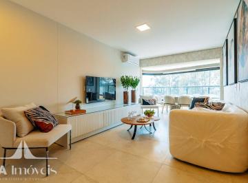 Apartamento · 124m² · 3 Quartos · 2 Vagas · LINDO APTO ALPHAVILLE MOBILIADO, ED. OKA. 3 SUÍTES, 2 GARAGENS