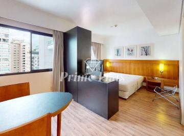 Apartamento · 26m² · 1 Quarto · 1 Vaga · Flat disponível para venda no Slaviero Essential Moema, com 26m², 1 dormitório e 1 vaga