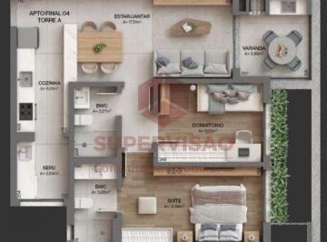 Apartamento · 2 Quartos · Apartamento à venda - em Cacupé
