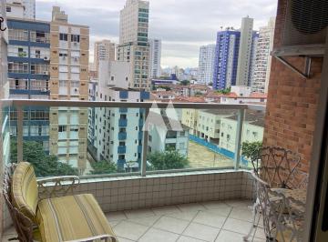 Apartamento · 115m² · 2 Quartos · 2 Vagas · Apartamento em Embaré, Santos/SP de 115m² 2 quartos para locação R$ 9.000,00/mes