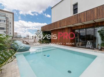Apartamento · 400m² · 4 Quartos · 4 Vagas · Cobertura de luxo em Moema | 400 m² porteira fechada e com piscina