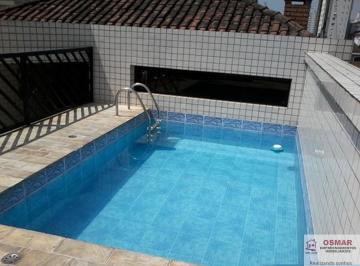 Foto 01 · Casa de Luxo à venda em Santos-SP, Embaré: 5 quartos, 3 suítes, 2 salas, 3 banheiros, 2 vagas de gar