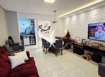 Apartamento · 87m² · 2 Quartos · 1 Vaga · Apartamento à venda na Pompéia -Santos - Quadra da praia, 2 dormitórios, 1 suíte