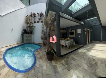espaço gourmet com piscina · Pq Espacial-SBC-SP>excepcional Sobrado de luxo c/ Piscina,4suites c/sacada(1master c/ closet),Sal