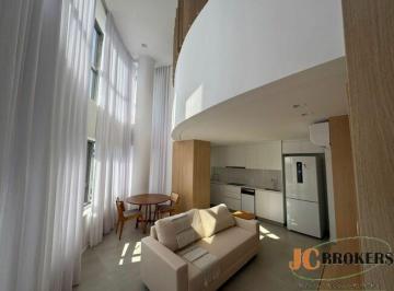 Apartamento · 61m² · 1 Quarto · 1 Vaga · Apartamento duplex com 61m² de área útil, 1 dormitório, 1 vaga