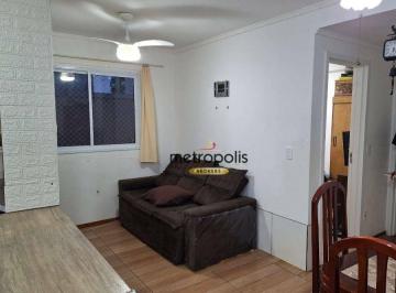 Sala · Apartamento com 2 dormitórios à venda, 47 m² por R$ 460.000,00 - Centro - Santo André/SP