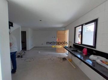 Cozinha · Sobrado com 3 dormitórios à venda, 108 m² por R$ 850.000,00 - Vila Scarpelli - Santo André/SP