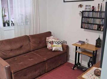 Sala  · Sobrado com 2 dormitórios à venda, 117 m² por R$ 560.000,00 - Vila Camilópolis - Santo André/SP