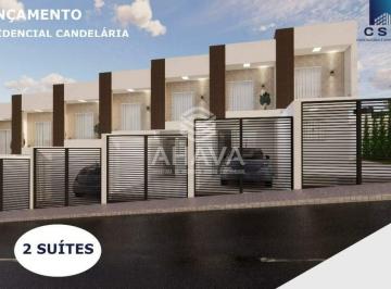 Casa · 80m² · 2 Quartos · 1 Vaga · Casa 2 Quartos, 2 Suítes à Venda no bairro Candelária, próximo à Padre Pedro Pinto.