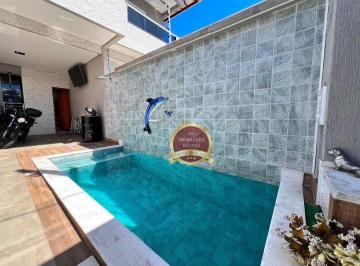 8742fd4171e8cfb267e3e11803f873ebde40539b · Casa com piscina no Canto do Forte em Praia Grande