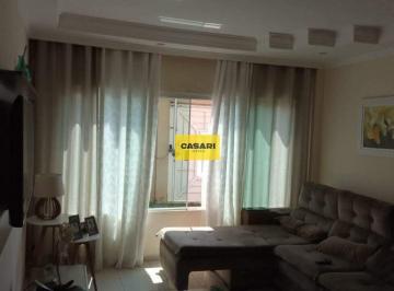 Casa · 200m² · 3 Quartos · 5 Vagas · Casa Residencial de 200 m² na Vila Alzira em Santo André com 3 Quartos, Suíte e Quintal Amplo