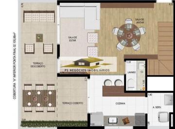 Apartamento · 105m² · 2 Quartos · 3 Vagas · Cobertura Duplex para venda na Saúde