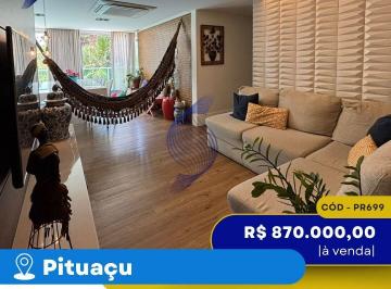 Apartamento · 89m² · 3 Quartos · 2 Vagas · VENDO APARTAMENTO 89 M² | 03 QUARTOS | RESIDECIAL MÁRIO CRAVO | PITUAÇU | SALVADOR | BAHIA