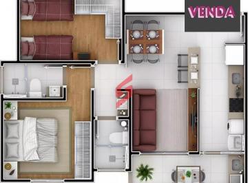 Apartamento · 62m² · 1 Quarto · 2 Vagas · Apartamento em Parque Campolim  -  Sorocaba
