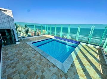 Apartamento de 4 quartos, Praia Grande · Cobertura Alto padrão, vista mar panorâmica no bairro mais procurado da cidade!
