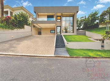 Casa · 332m² · 4 Quartos · 4 Vagas · Vende-se Casa no Cond. Quinta de São Fernando - Moderna, clean, 4 suítes!