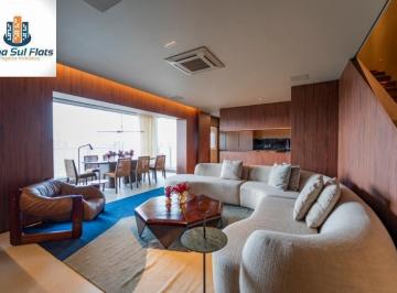 Foto 01 · Apartamento à Venda No Campo Belo Com 1 Suíte e 3 Vagas - Varanda - Andar Alto - Duplex