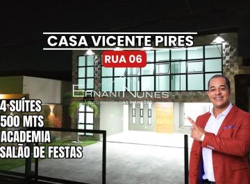 Foto 01 · CASA RUA 06 VICENTE PIRES - 4 SUÍITES - SALÃO DE FESTAS- ACADEMIA