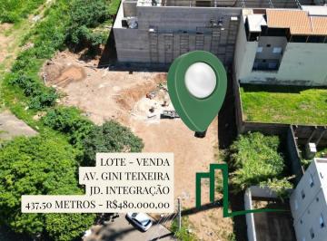 Foto 01 · EXCELENTE TERRENO NA AVENIDA GINI TEIXEIRA NO JARDIM INTEGRAÇÃO DISPONIVEL Á VENDA EM FRANCA/SP