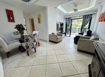 Apartamento · 90m² · 3 Quartos · 1 Vaga · Apartamento com 3 quartos sendo 1 suíte Mobiliado com Varanda e Piscina na praia da Enseada- Guarujá