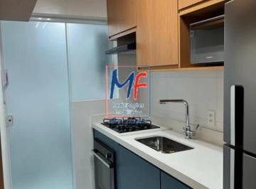 Apartamento · 55m² · 2 Quartos · Excelente apto em SBC/SP, com 55 m² a.u., 2 dormitórios, sala, cozinha, lavanderia, varanda, 1 vaga