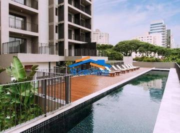 Apartamento · 35m² · 1 Quarto · 1 Vaga · Studio mobiliado de 35 m² com vaga e depósito — Lazer completo