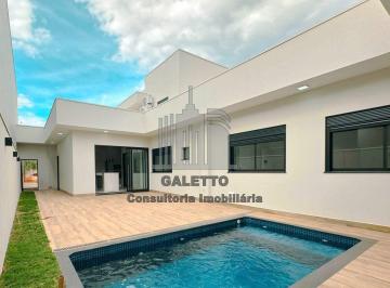 Casa · 192m² · 3 Quartos · 2 Vagas · Casa térrea, Santorini para venda em Paulínia, com piscina e 3 suítes!