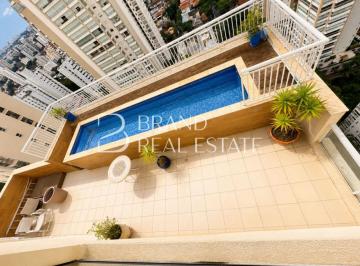 Apartamento · 378m² · 4 Quartos · 5 Vagas · Cobertura Duplex de Alto Padrão à Venda no Campo Belo | 378m² | 4 Suítes | Piscina Privativa | 5 Vag