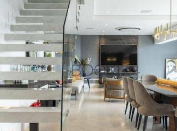 Acesso piso superior · Apartamento Duplex com 2 dormitórios à venda, 225 m² por R$ 8.400.000,00 - Vila Nova Conceição - São