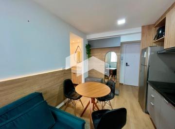 1 · Apartamento com 30 m², 1 quarto sendo 1 suíte para alugar no bairro Centro.