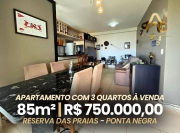 23b89b9d873a8dccb6e16d6b5d3cd0a4a71715ee · APARTAMENTO MOBILIADO COM 3 DORMITÓRIOS - Reserva das Praias, Ponta Negra