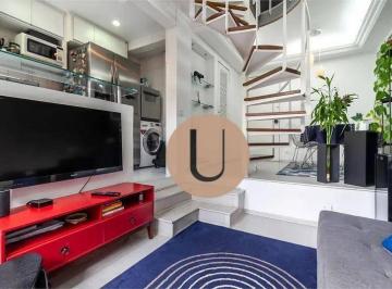 7277479de7e195494fe7de988a0ccff1fc4e4e7c · Apartamento Duplex com 1 dormitório à venda, 53 m² por R$ 900.000,00 - Cerqueira César - São Paulo/S