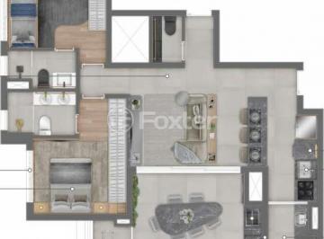 Planta dois dorms.jpg · Apartamento, 2 dormitórios, 87.32 m², em Jardim Vera Cruz