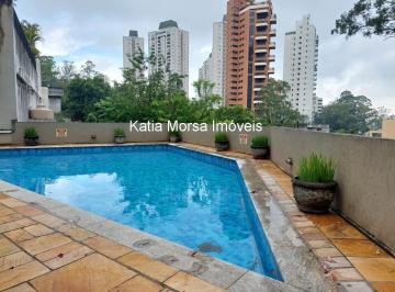 Foto 01 · Apartamento para locação na Vila Andrade, São Paulo-SP: 1 quarto, 1 vaga de garagem, 57m² de área.