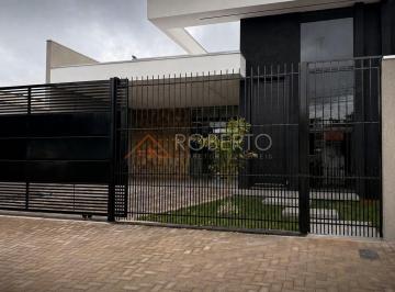Casa · 300m² · 3 Quartos · 4 Vagas · CASA NOVA ALTO PADRÃO 03 SUÍTES ÁREA GOURMET PISCINA JD OURO BRANCO PVAI PR