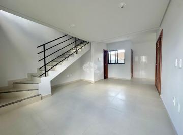Casa · 100m² · 2 Quartos · 2 Vagas · CASA SOBRADO COM 2 DORMITÓRIOS SENDO 2 SUÍTES EM FORQUILHAS - SC À VENDA