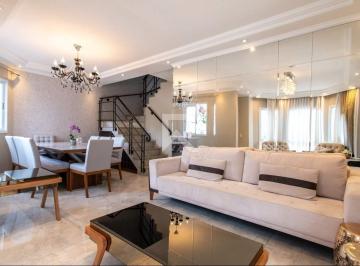 Casa · 256m² · 4 Quartos · 3 Vagas · Sobrado com Vista Livre, Porteira Fechada, á venda 256 m² – Mercês – Curitiba/PR