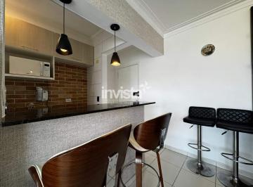 Apartamento · 68m² · 2 Quartos · 1 Vaga · Apartamento Residencial 2 Quartos com 1 Suíte no Encruzilhada, Santos – Aceita Financiamento