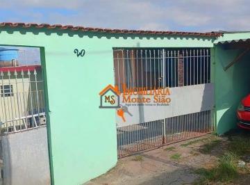 5b25c194c311d208af229fc575a5a9eef22b0278 · Casa com 3 dormitórios à venda por R$ 265.000 - Recreio São Jorge - Guarulhos/SP