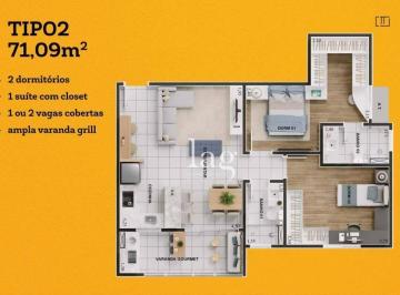 1739c082f23d1933b0a9dc00bb32096c5635cfc0 · Apartamento com 2 quartos à venda, 71 m² - Concetto Campolim - Sorocaba/SP