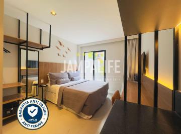Apartamento · 31m² · 1 Quarto · Flat em Cabo Branco projetado, rentabilizando e a 50 metros do mar.