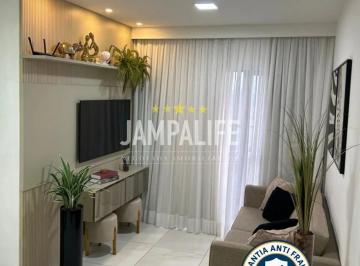 Apartamento · 69m² · 3 Quartos · 2 Vagas · Apartamento com projetados, 3 quartos, 70m², por R$620.000,00 - Aeroclube, João Pessoa/PB