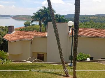 Foto 01 · CASA/CHÁCARA 1000m²/ 5200 TERRENO - 5 DORM 3 SUITES - PÉ NA ÁGUA - CONDOMÍNIO AGUAS DE IGARATÁ - REP
