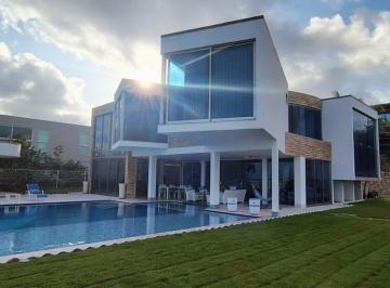 Casa · 551m² · 4 Quartos · 3 Vagas · Casa alto padrão, vista mar espetacular, 1105,28m2, Condomínio Horizonte Fênix