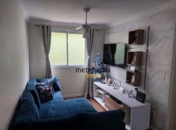 Sala · Apartamento Garden com 2 dormitórios à venda, 55 m² por R$ 276.000,00 - Jardim Elizabete - Taboão da