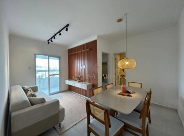 Sala · Apartamento VISTA MAR com 1 suíte à venda, 59 m² por R$ 509.900 - Aviação - Praia Grande/SP